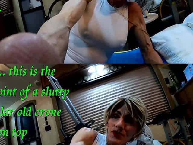 What It Is Like To Be Below And Drilled By A Pumped up Concupiscent Old Crone
