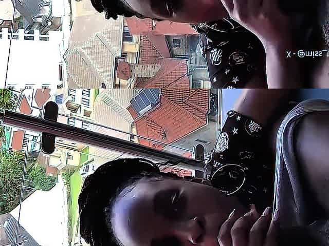 Backshots by the Balcony