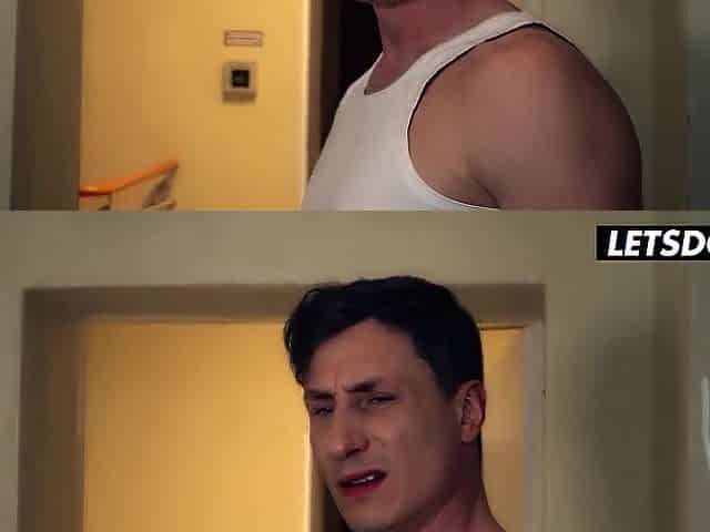 Slender Golden-haired Bangs Large Ramrod Roommate In Hostel Room - LETSDOEIT