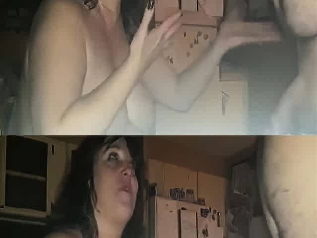 Mature Blowjob and Creampie Breakfast