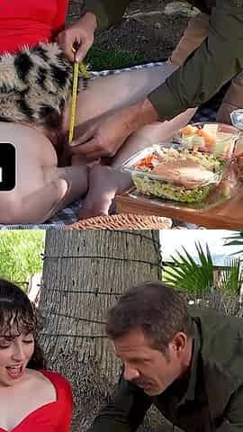 Nature Documentary - the Full Bush American Woman Is Captured in the Florida Swamps and Fucked Hard