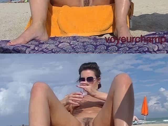 Helena Price - Im an exhibitionist wife teasing nude beach