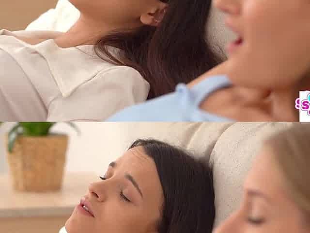 Excited Chicks Tiffany Tatum & Ohana Tiny Screw Stepdads Penis instead of Step...