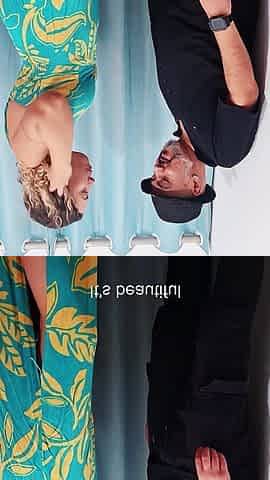 Real Sex Inside a Store Fitting Room with Cumshot on the Face.