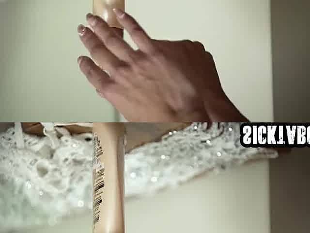 Hawt chick Veronica Leal grabbed large schlong and sucked it in advance of hardcore rimming