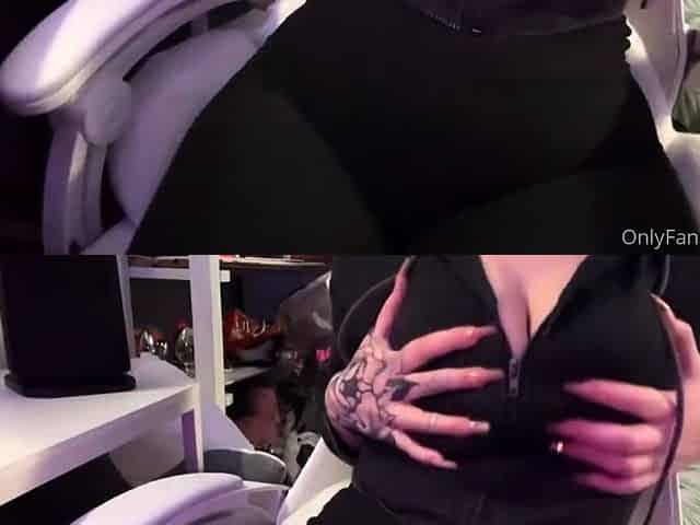 Beautiful brunette with big boobs jerk off instrucions