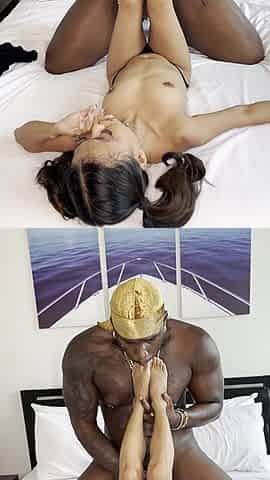 Big Dick Black Daddy Fucks Tiny Pussy Asian Girl