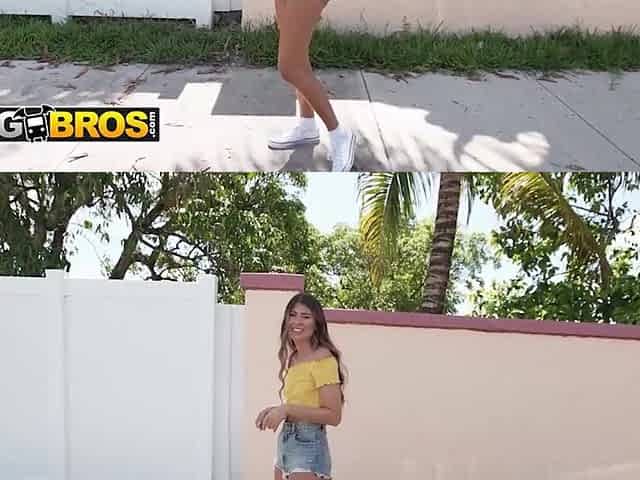 BANGBROS - Charlotte Mae Boards The Screw Bus And Gets A Wild Doggy style And A Obscene Facial From Jodie