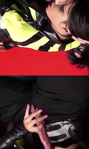 Slut gets a lesson from her man