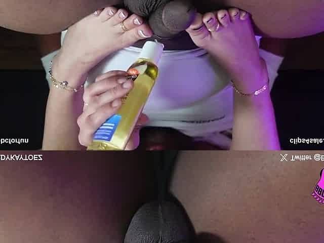 Double French Pedicure Footjob (Part A)