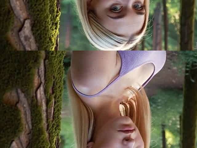 Secretly met my stepsister in the forest - AI generated