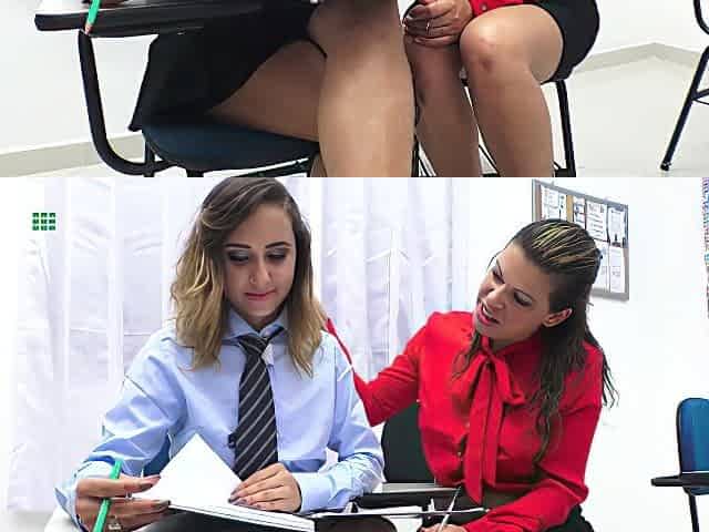Lesbian Teacher And Student In p1
