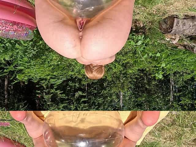 Clear Beach Ball Hump