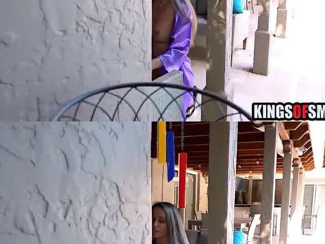 Voyeur hunk peeping on mother I'd like to fuck neighbour then banging her - Voyeur reality porn