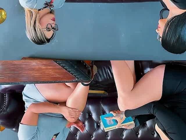 Hot lesbians go horny in Colombia, scissoring and pumping