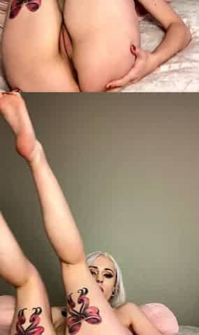 Hot babe with big boobs playing with her lactating boobs