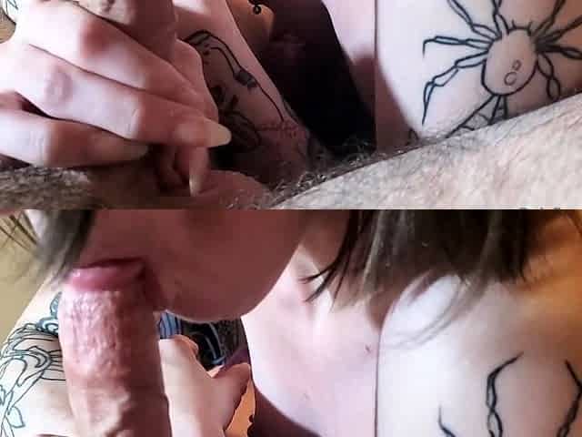 Amateur girlfriend homemade pov blowjob
