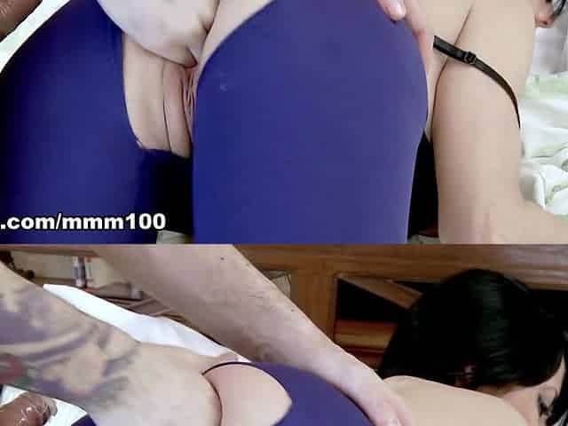 Sultry Spanish MILF Damaris fucks young Kevin White - MMM100