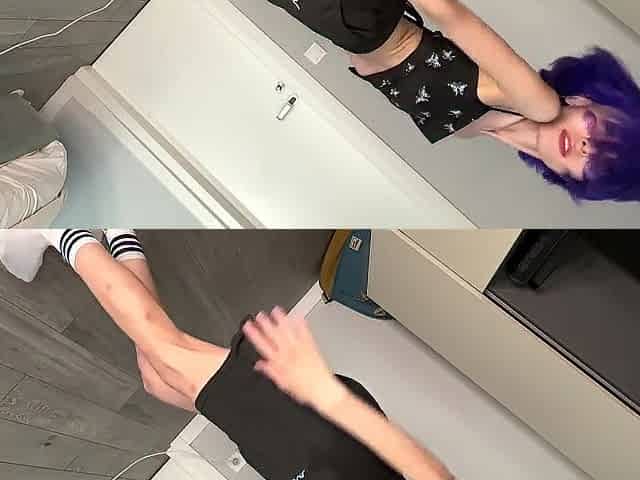 Homemade crash with a cute face