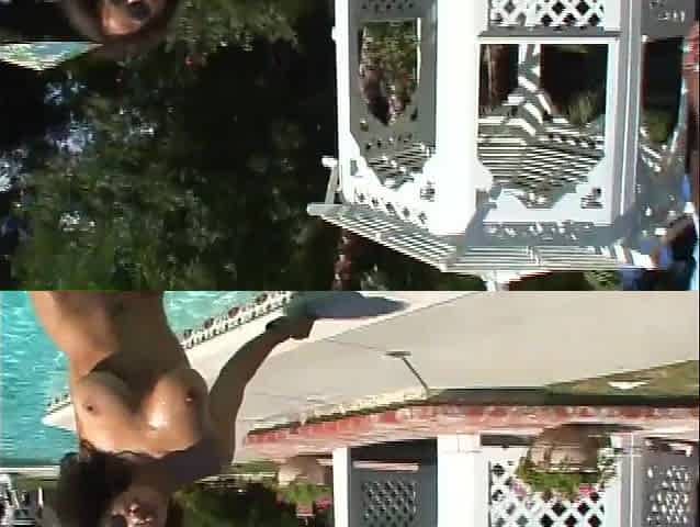 Wanton black with large titties screwed in ebony three-some