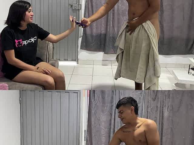 Big Ass Latina Neighbor Arrives on the Internet and Ends up Fucked When She Sees My Huge Cock