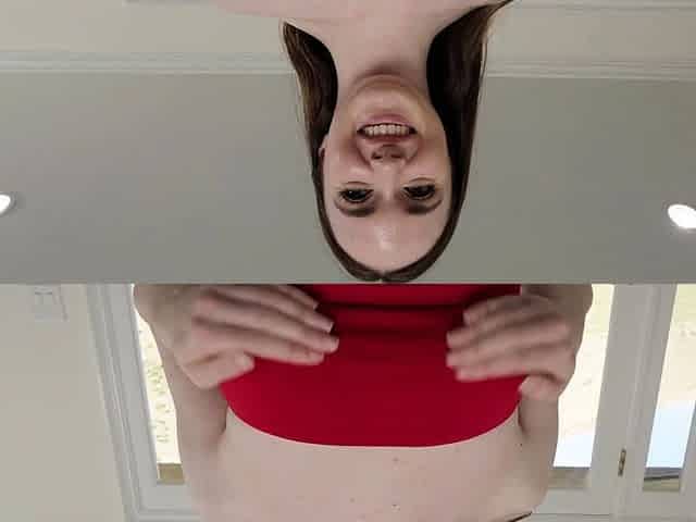 Big cock lover teen Giselle Leon sucks big dong