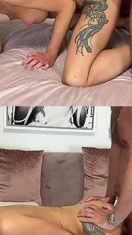 Cheating Russian Slut Wife Talks the Phone with Cuckold Husband While Getting Fucked by Big Cock with Cumshot in Mouth (part 2)