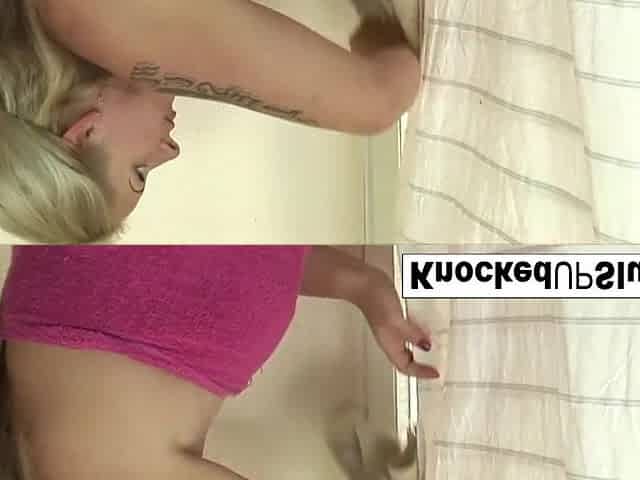 Lewd preggo blond gets drilled hard