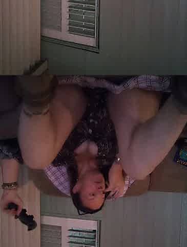 Amateur mother I'd like to fuck Playing Movie Games In Hawt Night Gown