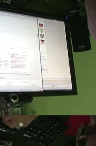 Hot blonde teen gets fucked in the office