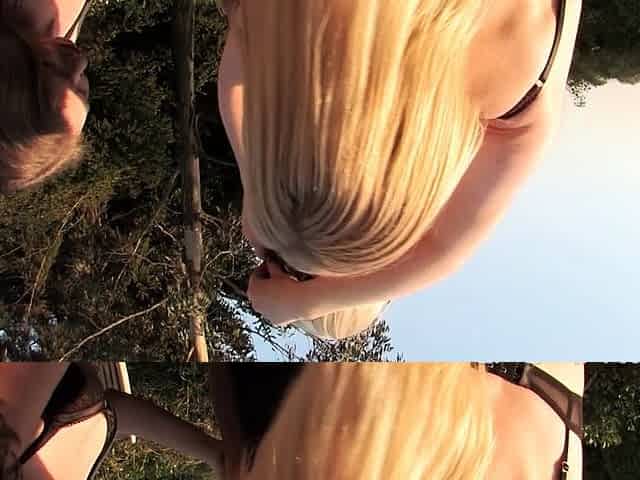 Cute blonde teen tight pussy hardcore massage fucking