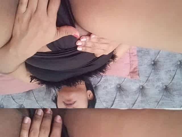 Big Ass College Slut Moans Deliciously When She Masturbates Her Pussy