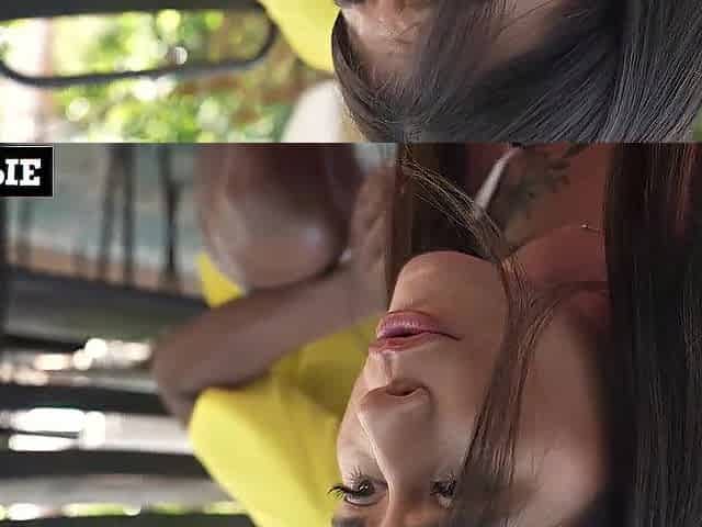 Charlotte Mae Works Up A Sweat Riding BBC