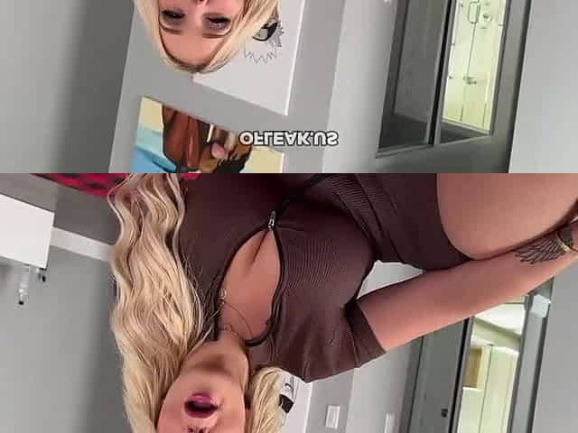 Tatted Up Thic Big Booty Blonde Bombshell Sis Finally Gives Up The Pussy --- Kali Roses - Big dick