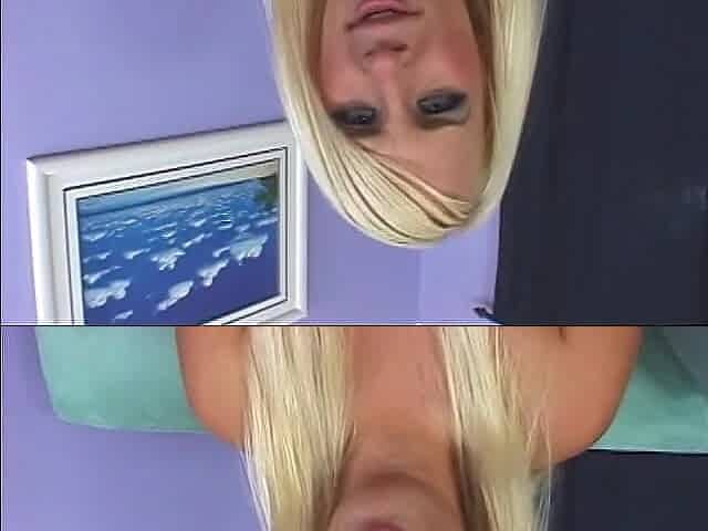 Blonde Whore Gets Assfucked Hard Before a Cumshot