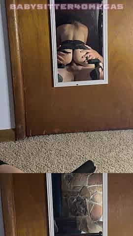 Babysitter Riding Shlong in Mirror Creampie SLOW MOTION MOVIE SCENE