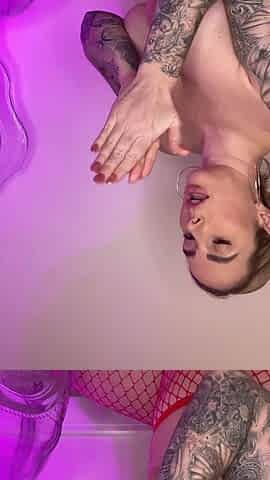 I've Stuck This BBC Dildo Onto the Chair and I'm Getting My Pussy Nice and Wet Watch Me Sit on It