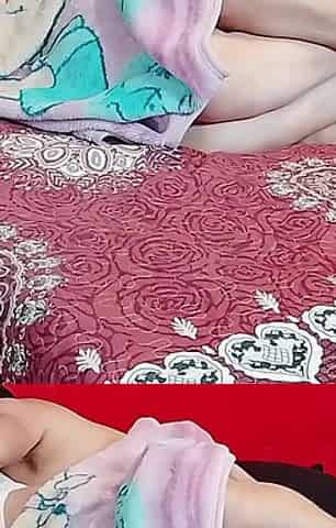 It Is Not Possible to Rest with My Stepmother, We End up Fucking in a Spooning Pose