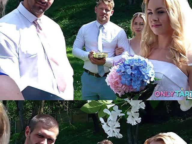Marrying the Floozy - Hawt Bride Cheating Right on Her Wedding