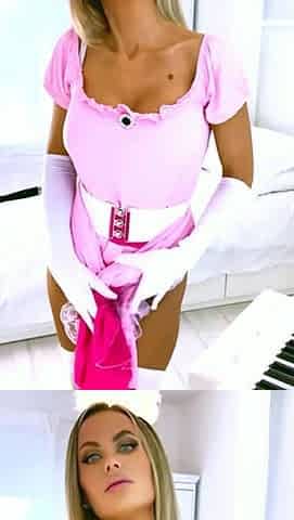 SEXY BIG BOOBS BLONDE ANAL MASTURBATION