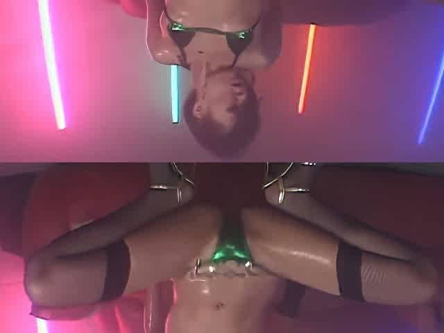 Maria Kurozawa Micro Bikini Dance(upscaled)