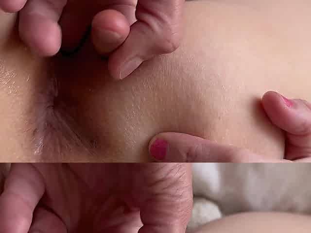 Super hawt blond sis got two in snatch Cum loads