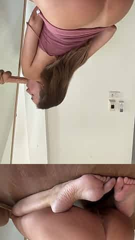 Enjoy the View of My Ass While I Suck