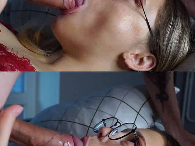 Amateur BJ Oral POV Blowjob Cumshot