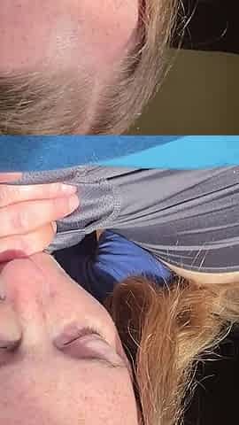 Couch Cowgirl Blowjob, Cock Riding, and a Mouth Full of Cum for Sexy MILF