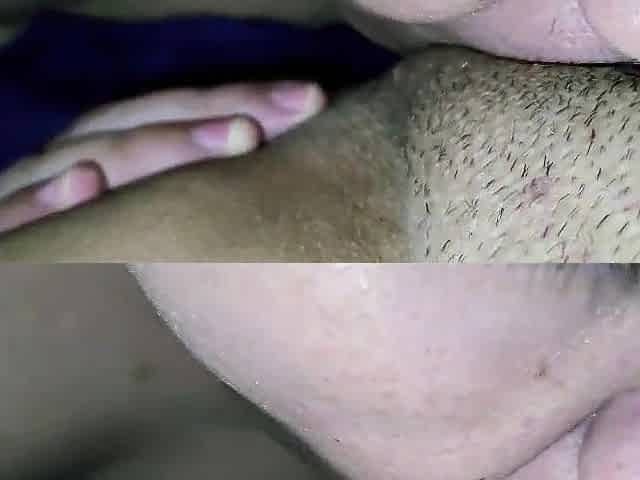 pov close up of my spouse eating my cunt after i came from screwing with other dude
