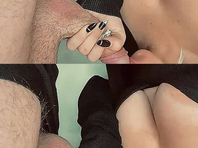 LARGE SLOPPY ORAL, CUM ON MY FACE AND MY LARGE TITTIES