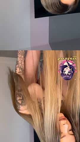 This nail-biting, finger-licking, big-chested sweetie is the hottest, dirtiest, nude dame you'll ever meet - undressing for the