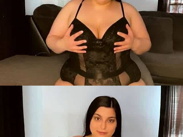 Thick Indian Girl Spanks Herself for Step-Daddy on Webcam