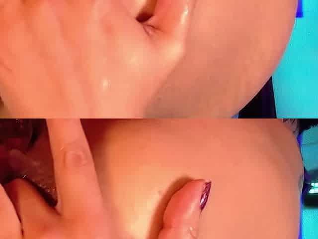 Tight blonde ass toyed and fucked to the max